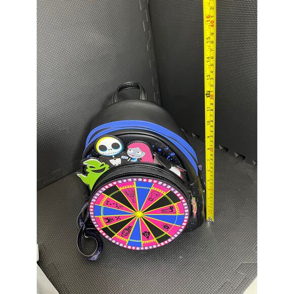 Loungefly Nightmare Before Christmas Oogie Boogie Spinner Backpack Disney - Picture 10 of 10